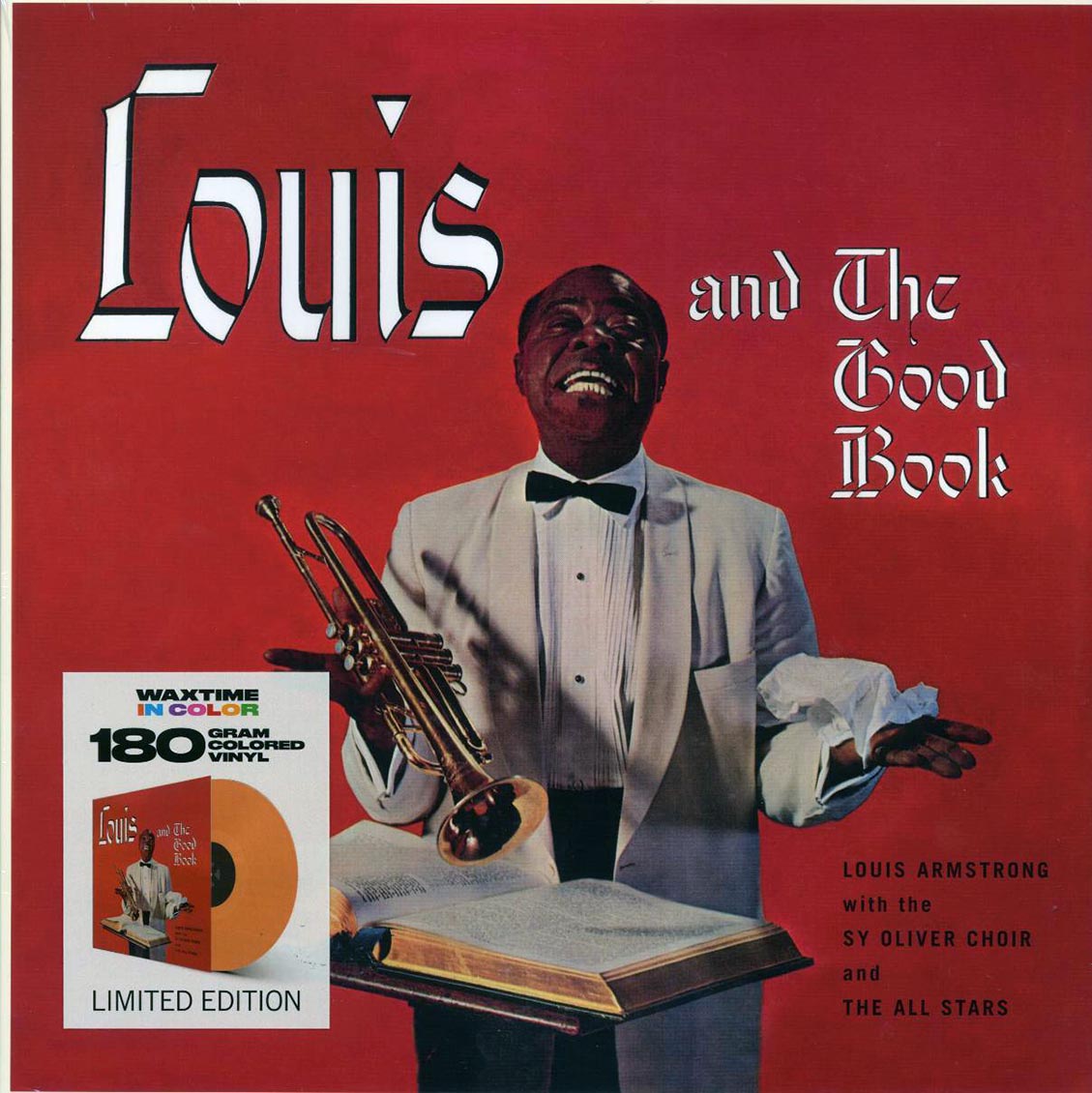 Louis Armstrong & His All-Stars, The Sy Oliver Choir - Louis And The Good Book (+bonus track) (ltd. ed.) (180g) (orange vinyl)
