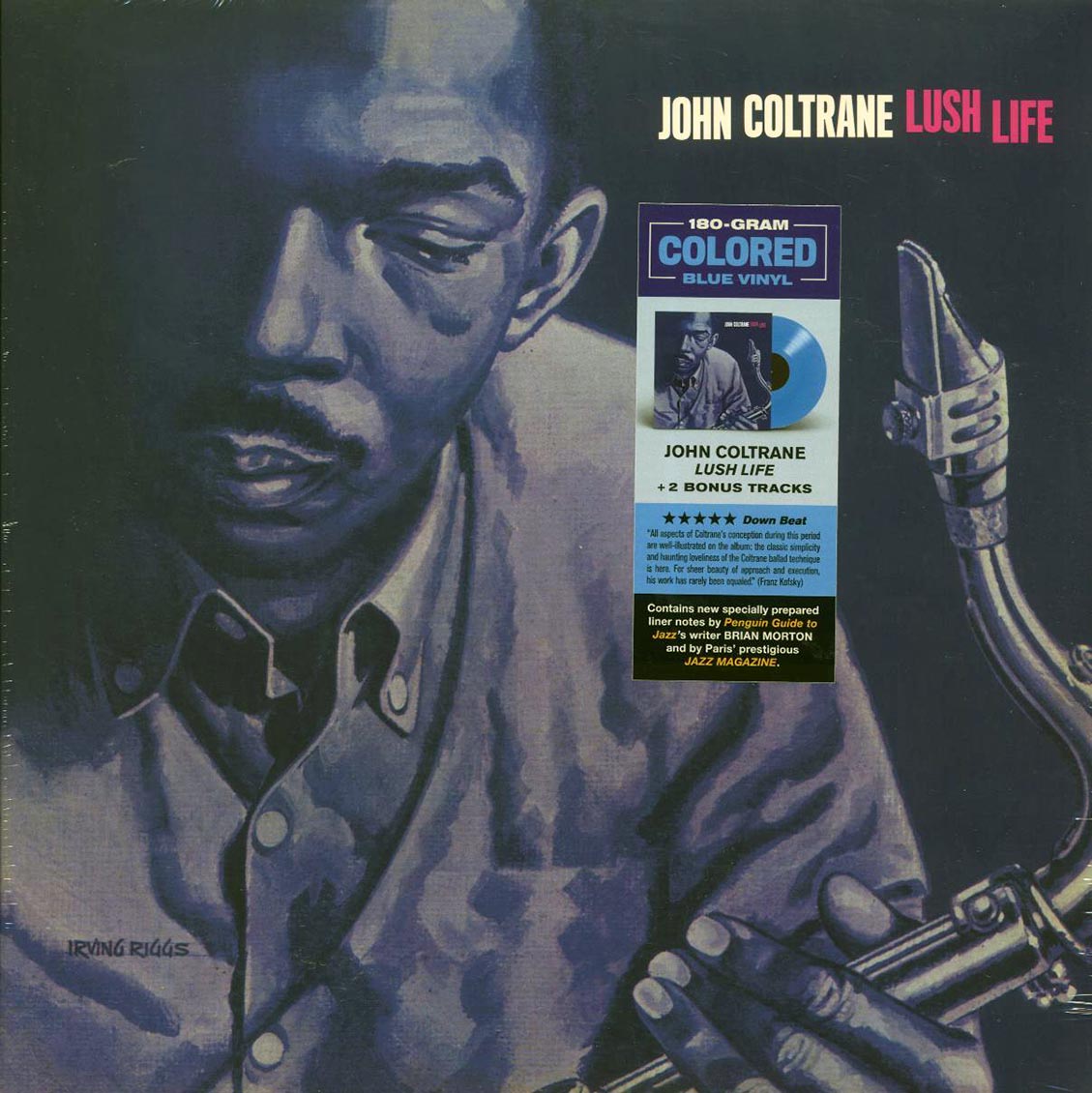 John Coltrane - Lush Life (+2 bonus tracks) (ltd. ed.) (180g) (blue vinyl)
