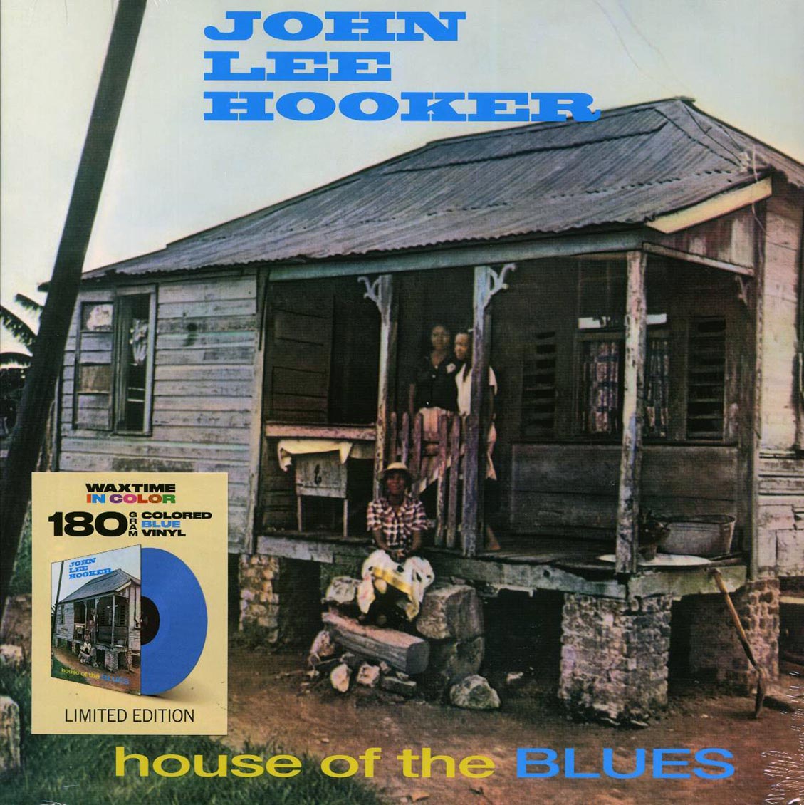 John Lee Hooker - House Of The Blues (+2 bonus tracks) (ltd. ed.) (180g) (blue vinyl)