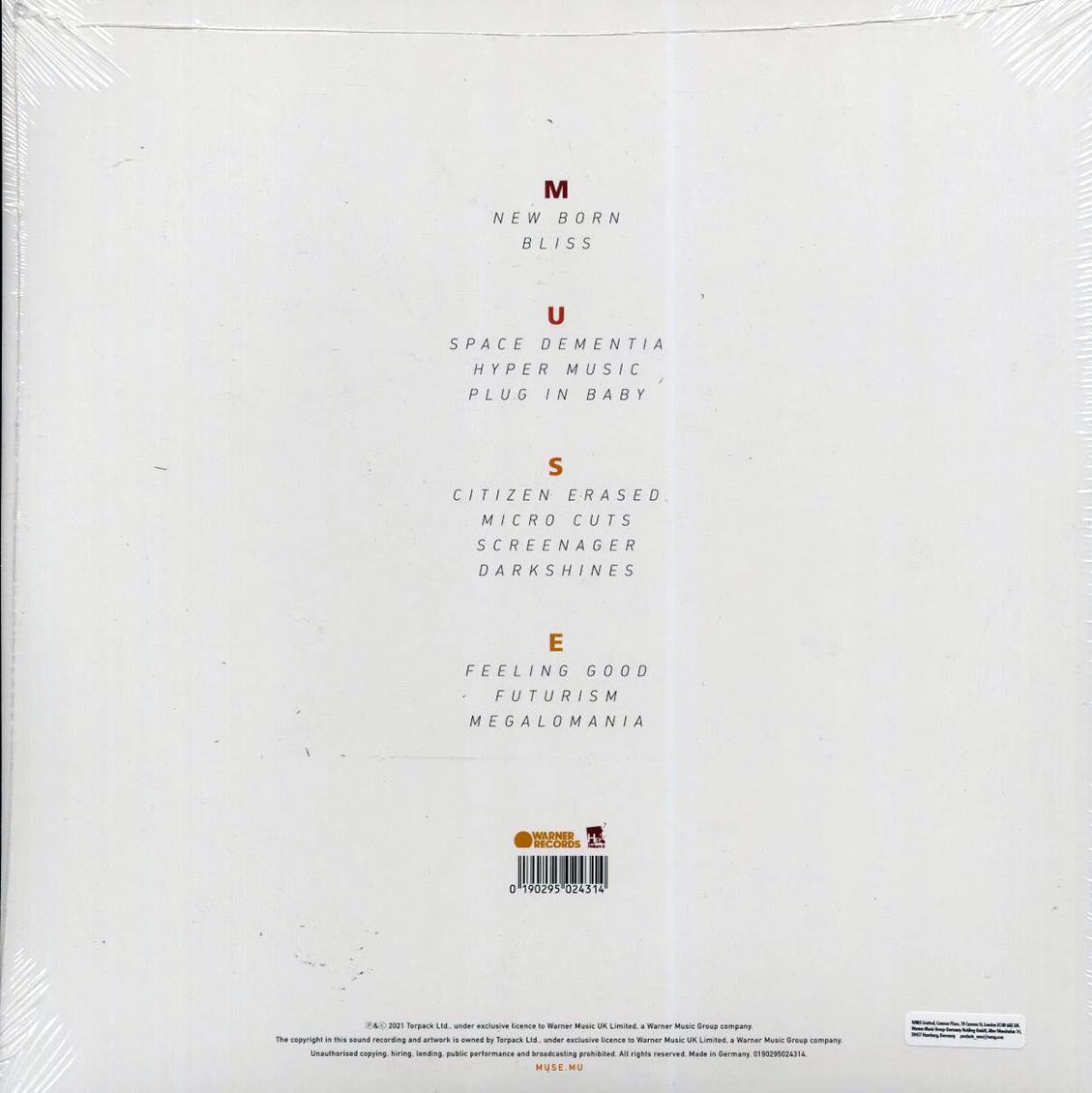 Muse - Origin Of Symmetry: XX Anniversary RemiXX (20th Anniv. Ed.) (2xLP) (remixed) (remastered)