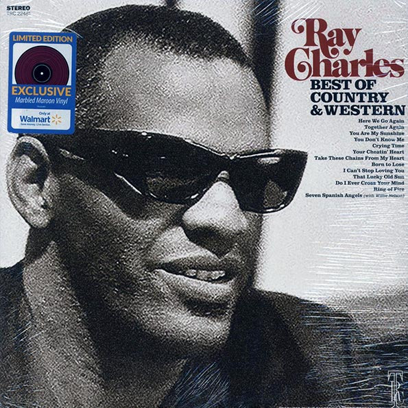 Ray Charles - Best of Country & Western (maroon vinyl)