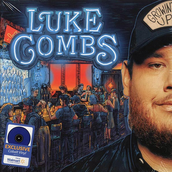 Luke Combs - Growin' Up (cobalt vinyl)