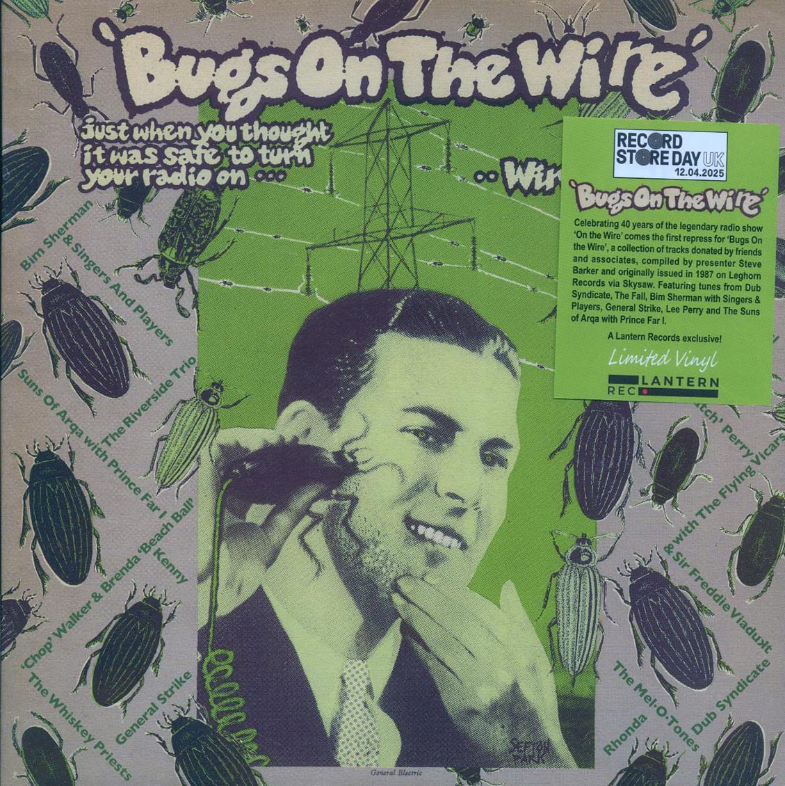 Prince Far I, Dub Syndicate, Lee Perry , The Mel-O-Tones, The Fall, Etc. - Bugs On The Wire (RSD 2025) (ltd. ed.) (remastered)