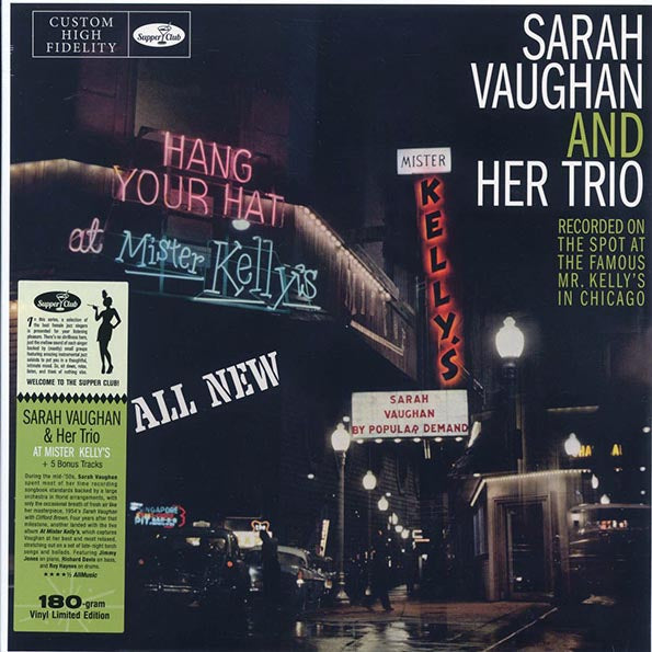 Sarah Vaughan & Her Trio - At Mister Kelly's (+5 bonus tracks) (ltd. ed.) (180g)