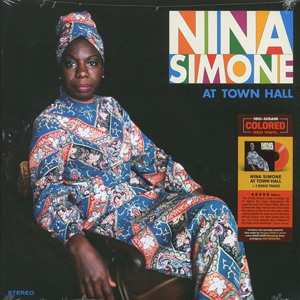 Nina Simone - Nina Simone At Town Hall (+2 bonus tracks) (ltd. ed.) (180g) (red vinyl)