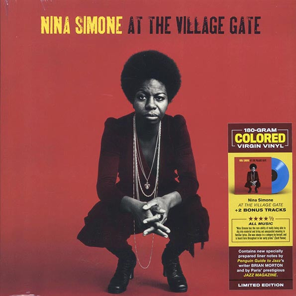 Nina Simone - At The Village Gate (+2 bonus tracks) (ltd. ed.) (180g) (blue vinyl)