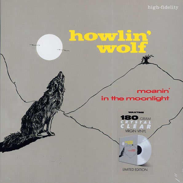 Howlin' Wolf - Moanin' In The Moonlight (+4 bonus tracks) (ltd. ed.) (180g) (clear vinyl)