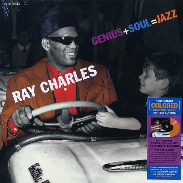 Ray Charles - Genius + Soul = Jazz (+3 bonus tracks) (ltd. ed.) (180g) (orange vinyl)