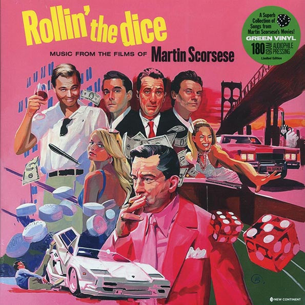 Howlin' Wolf, John Lee Hooker, Timi Yuro, Dean Martin, Marty Robbins, Etc. - Rollin' The Dice: Music From The Films Of Martin Scorsese (21 tracks) (ltd. ed.) (180g) (green vinyl)