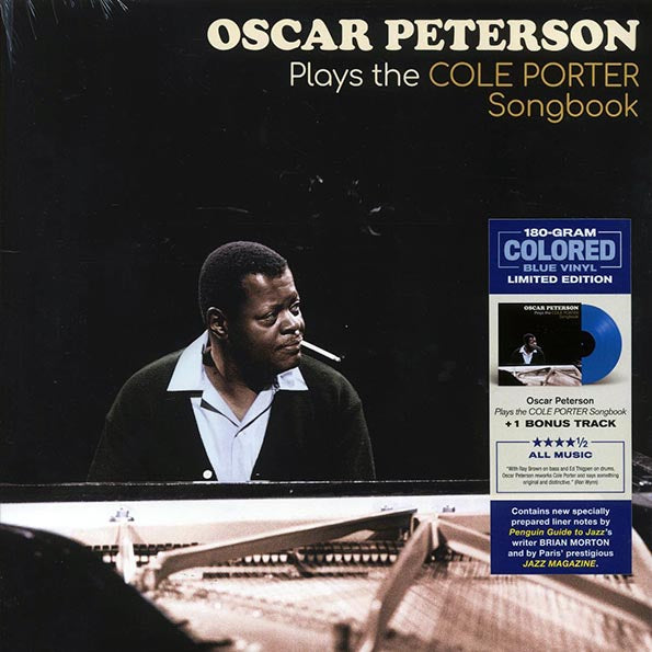 Oscar Peterson - Oscar Peterson Plays The Cole Porter Songbook (+bonus track) (ltd. ed.) (180g) (blue vinyl)