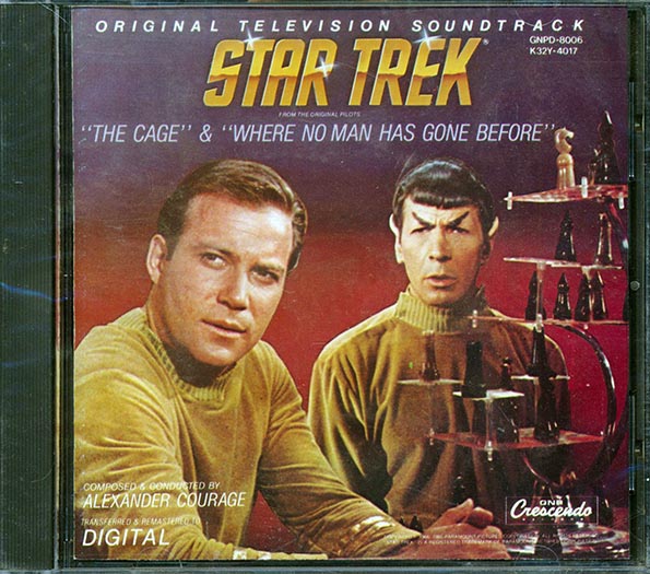 Alexander Courage - Star Trek  "The Cage" & "Where No Man Has Gone Before"