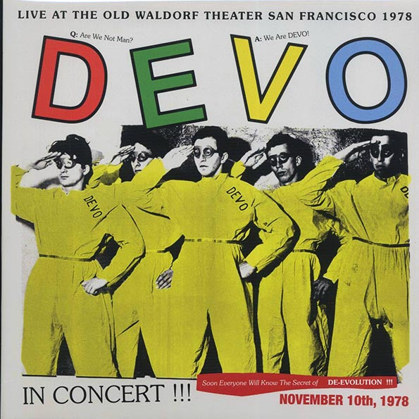 Devo - Live At The Old Waldorf Theater San Francisco 1978
