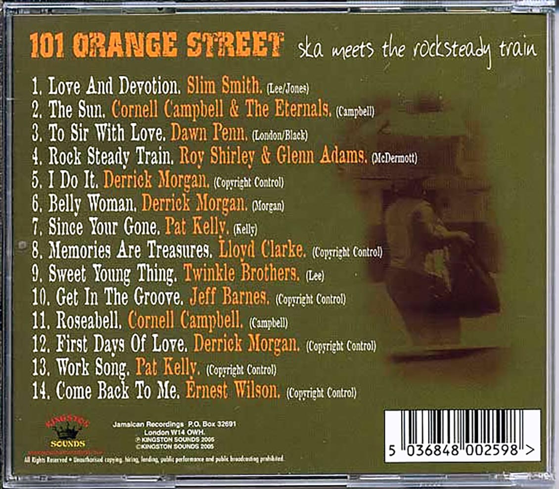 Dawn Penn, Slim Smith, Twinkle Brothers, Etc. - 101 Orange Street: Ska Meets The Rocksteady Train