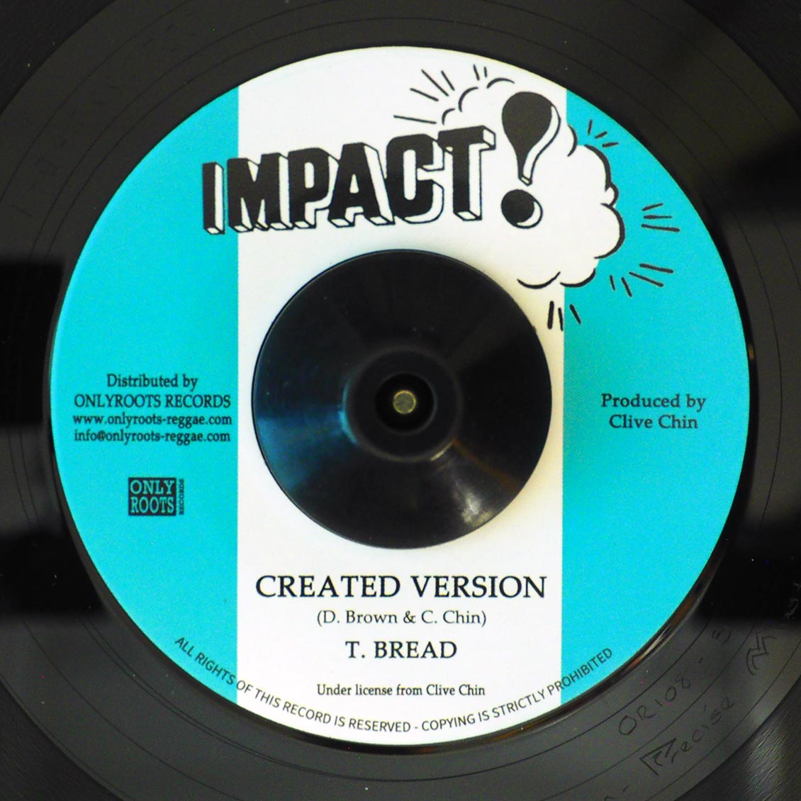 Errol Dunkley - Created By The Father  /  T Bread - Created Version