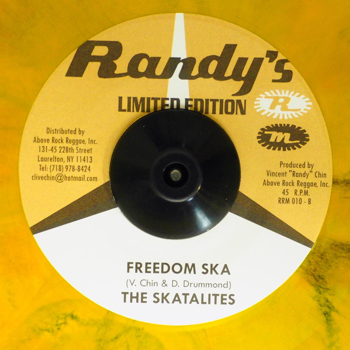 The Skatalites - Freedom Ska  /  Stranger & Ken - Revelation (colored vinyl)