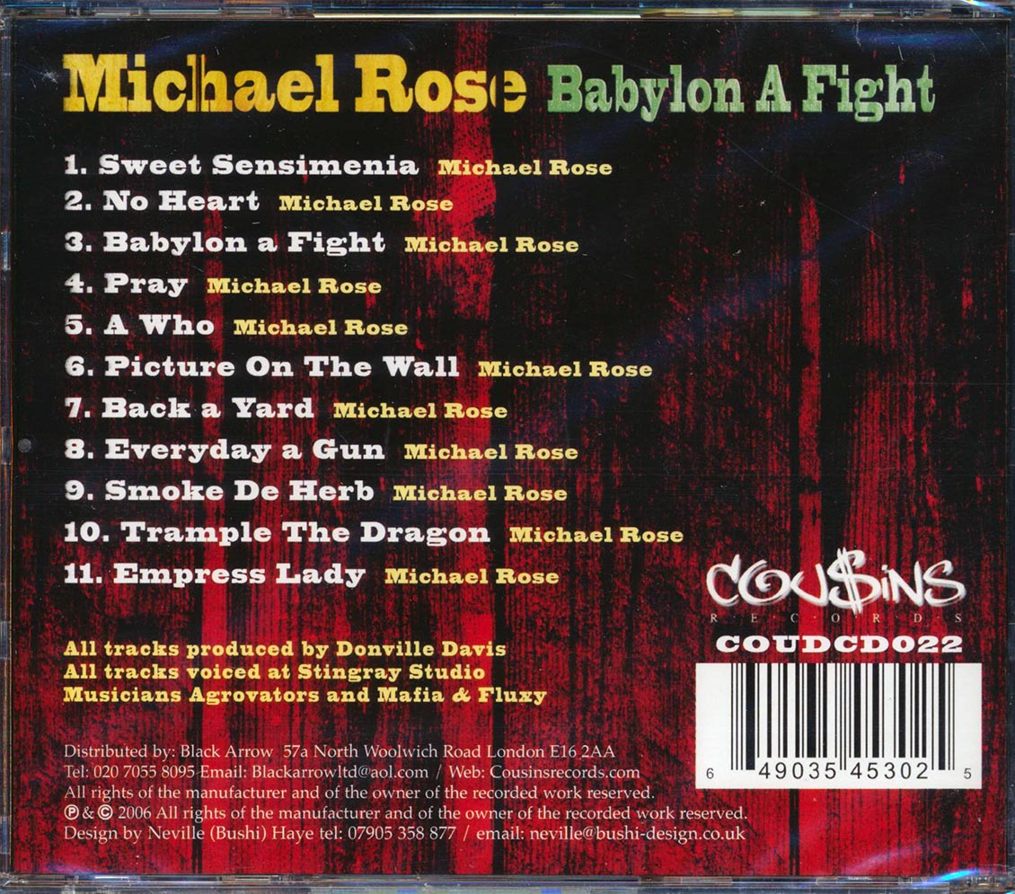 Michael Rose - Babylon A Fight