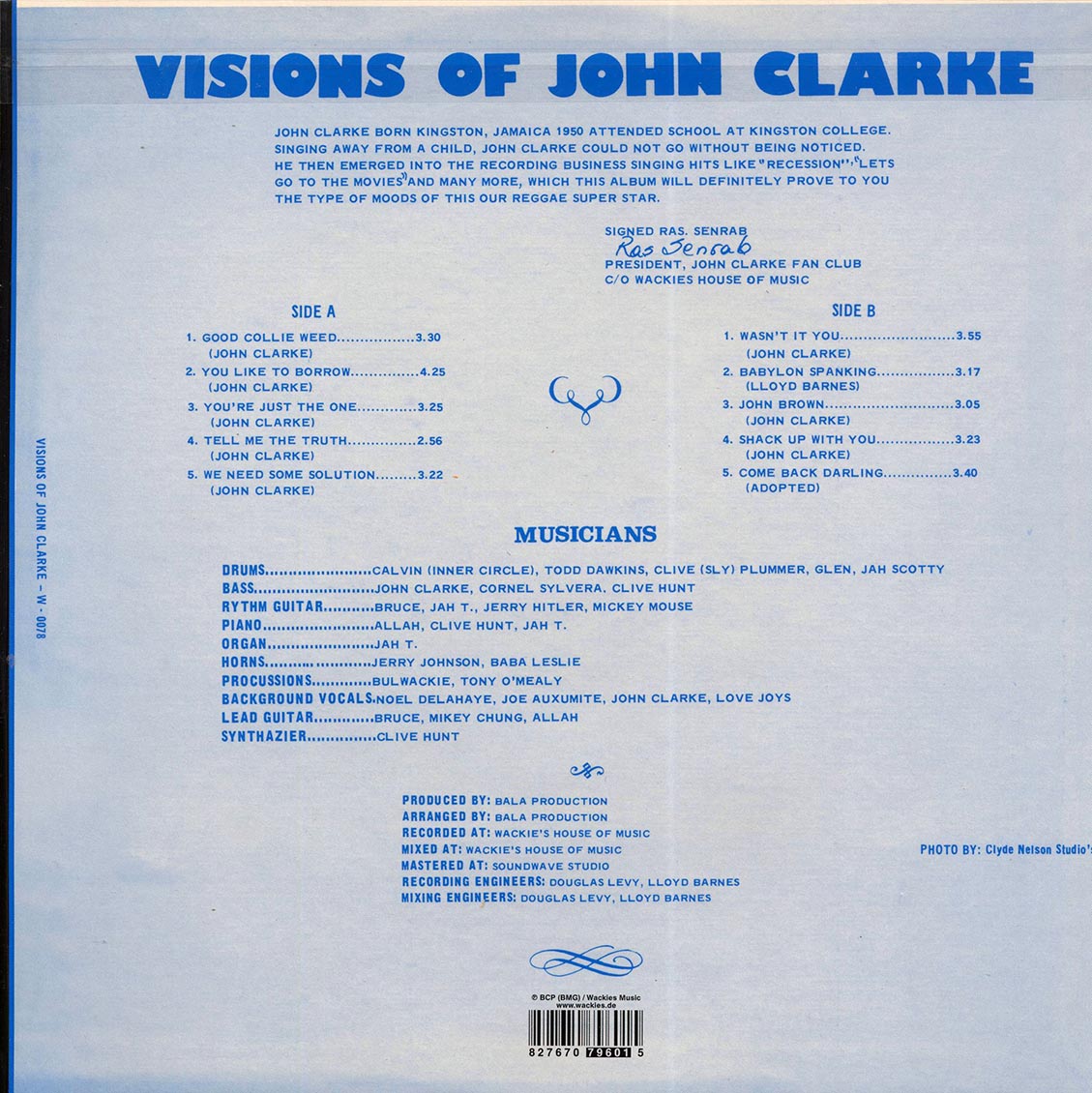 John Clarke - Visions Of John Clarke