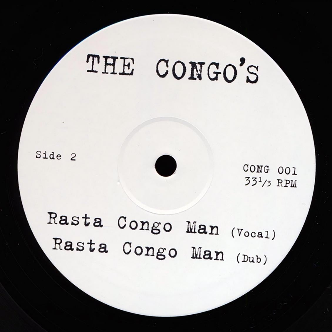 The Congos - Some A Thief; Dub  /  The Congos - Rasta Congo Man; Dub