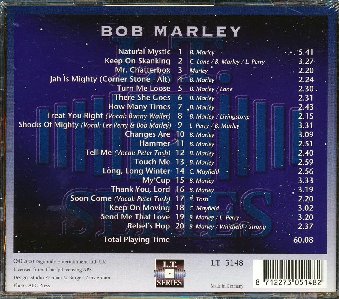 Bob Marley - Natural Mystic (20 tracks)