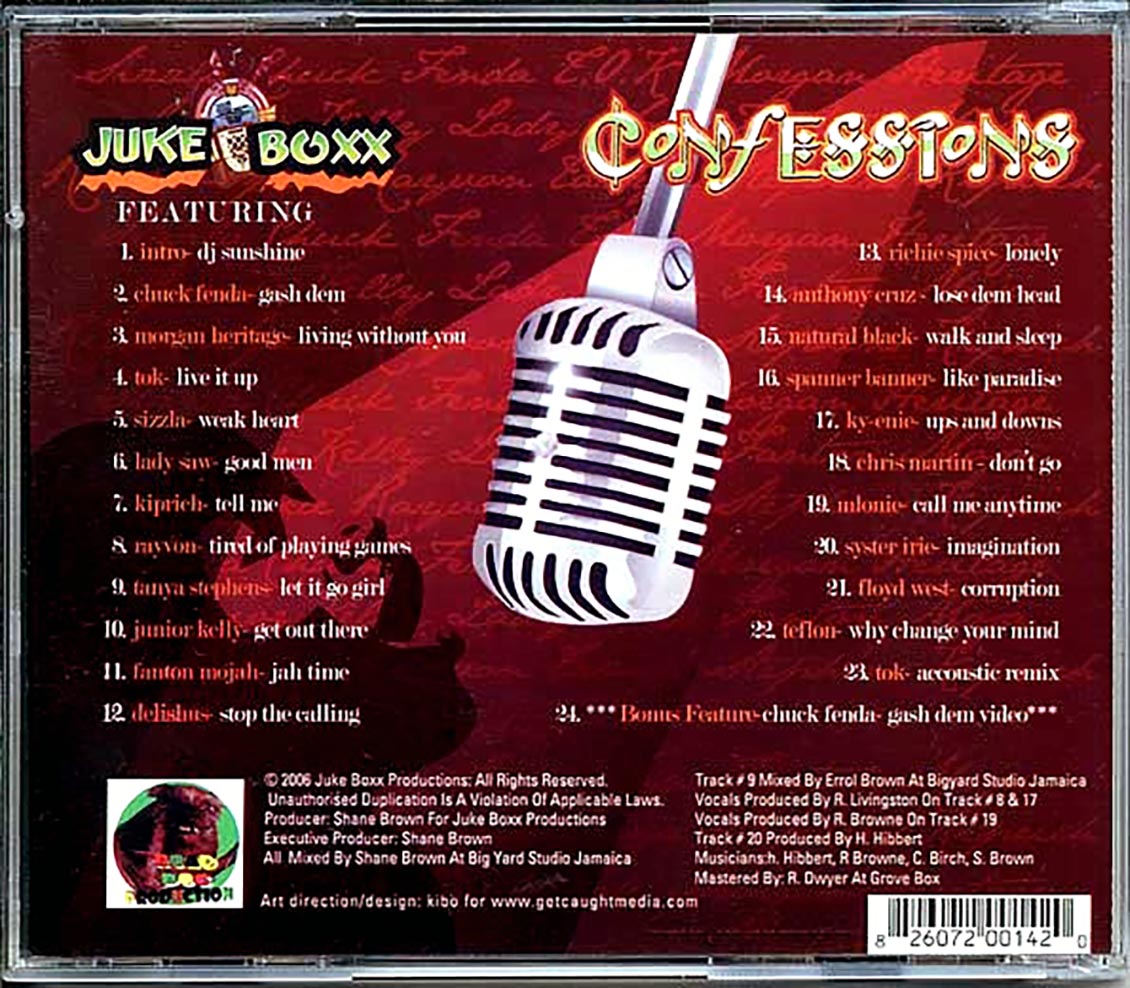 Various - Confessions (rhythm: "Confessions") (24 tracks)