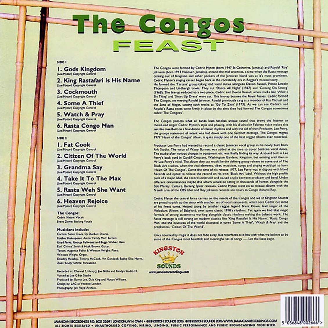 The Congos - Feast (180g)
