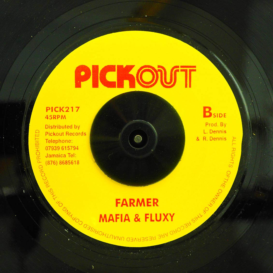 Joseph Cotton - 100 Percent Cotton  /  Mafia & Fluxy - Farmer (rhythm: "Marlon Asher - Ganja Farmer")