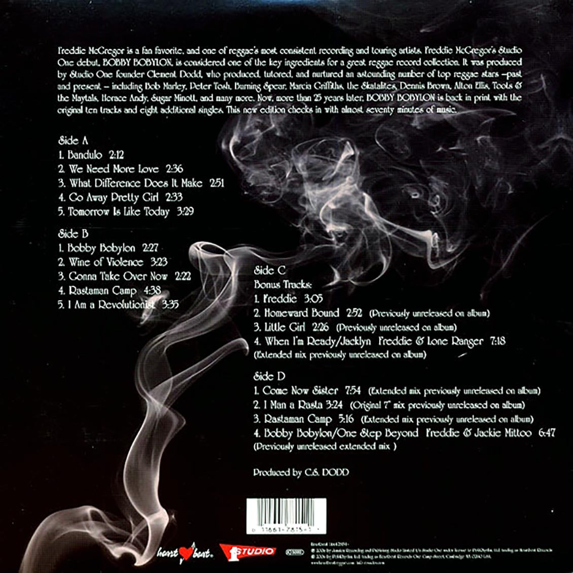 Freddie McGregor - Bobby Bobylon (2xLP)