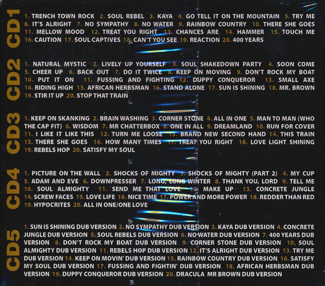 Bob Marley - Gold: Deja Vu Definitive Gold (100 tracks) (5xCD)