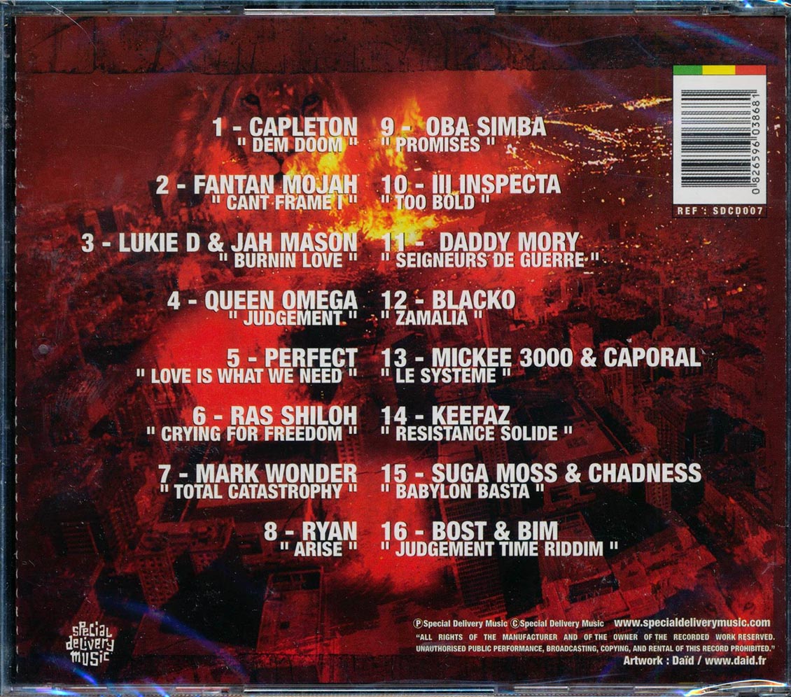 Fantan Mojah, Capleton, Jah Mason, Etc. - Judgement Time (rhythm: "Judgement Time")