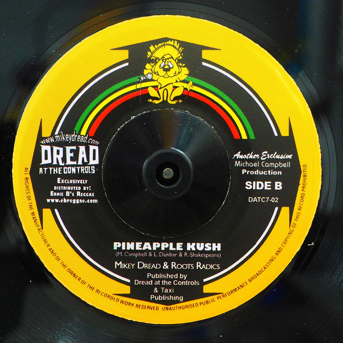 Mikey Dread - Pound A Weed  /  Mikey Dread, Roots Radics - Pineapple Kush (Version)