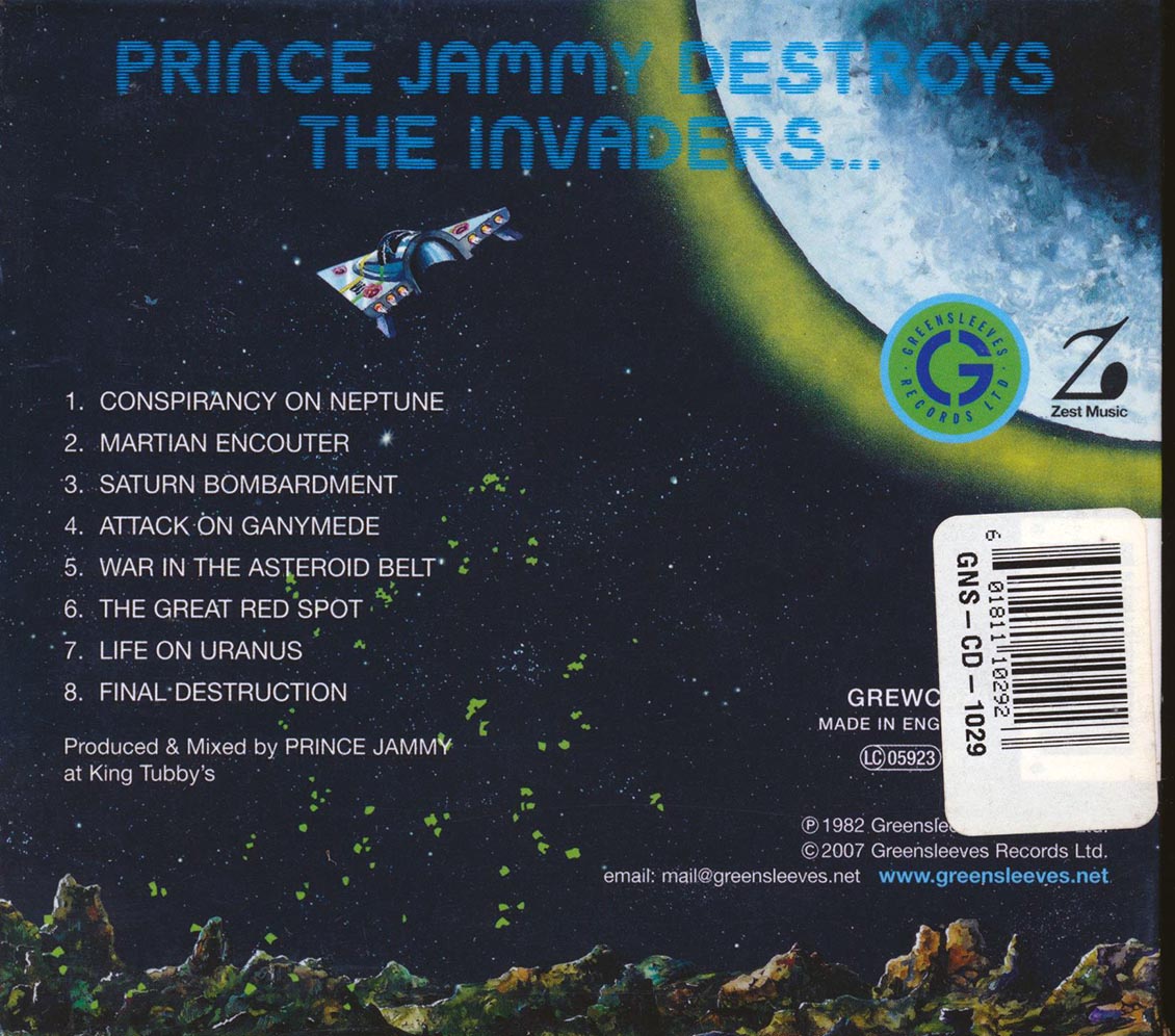Prince Jammy - Destroys The Invaders (With Roots Radics)
