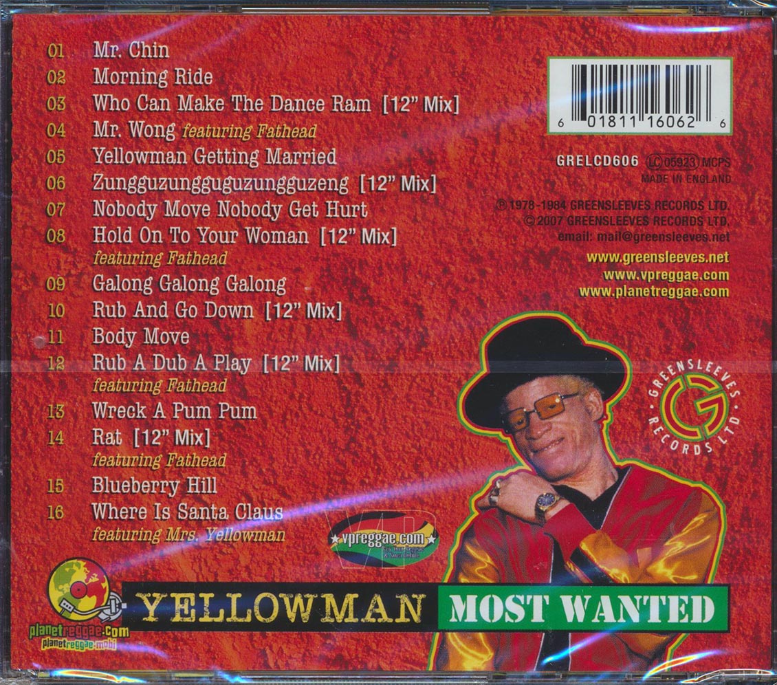 Yellowman - Most Wanted 1978-1984