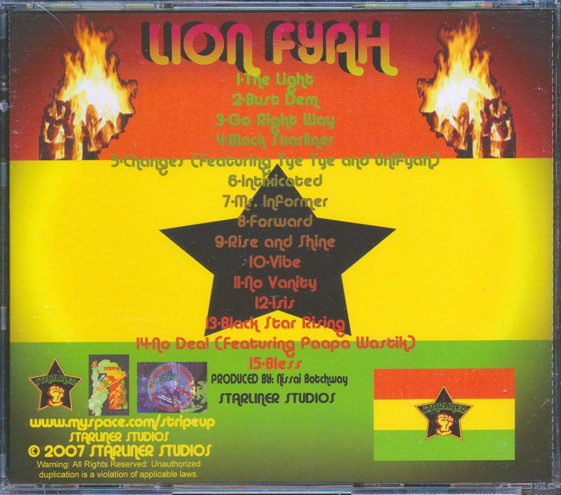 Lion Fyah - Starliner