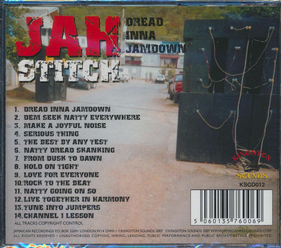 Jah Stitch - Dread Inna Jamdown
