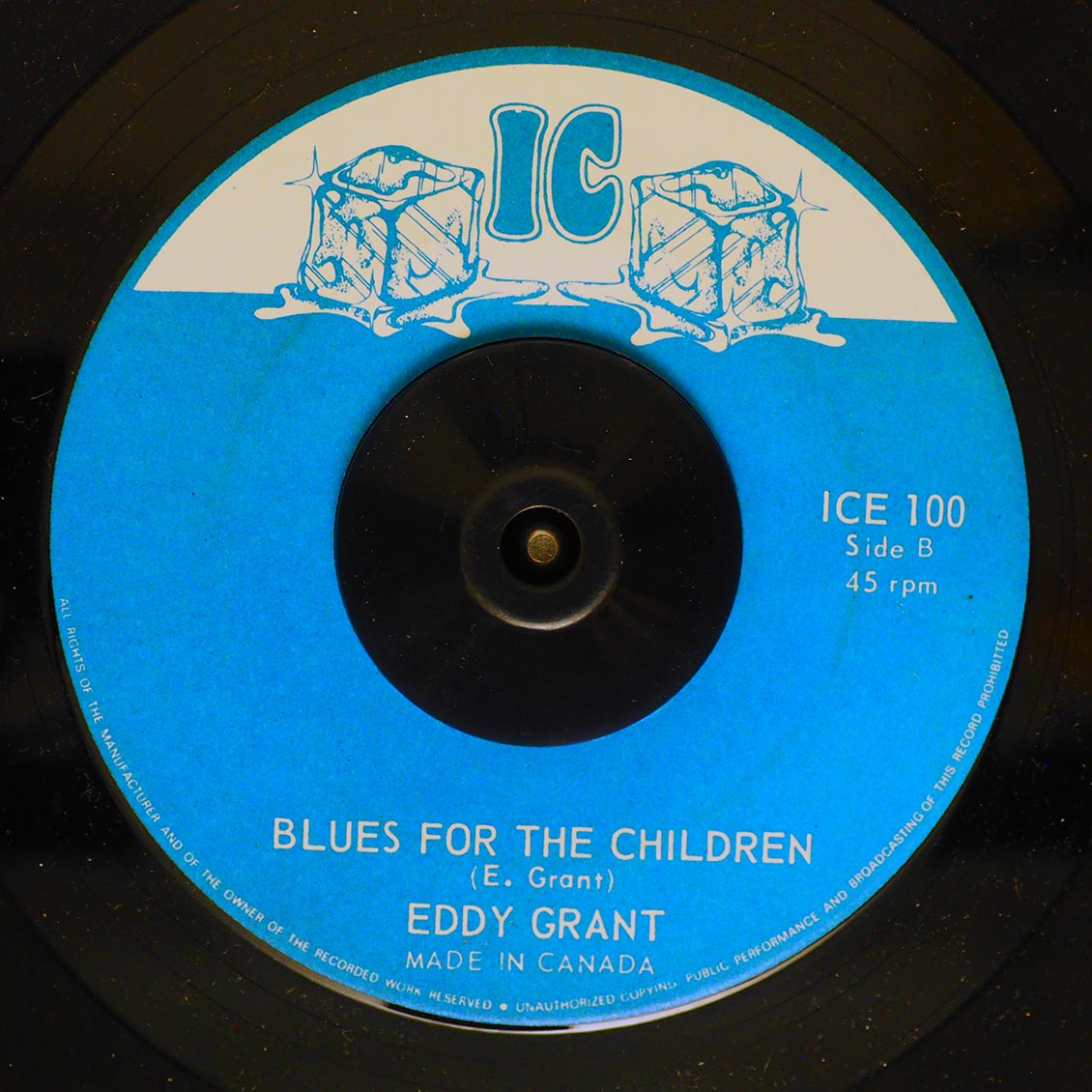 Eddy Grant - Hello Africa  /  Eddy Grant - Blues For The Children (orig. press)