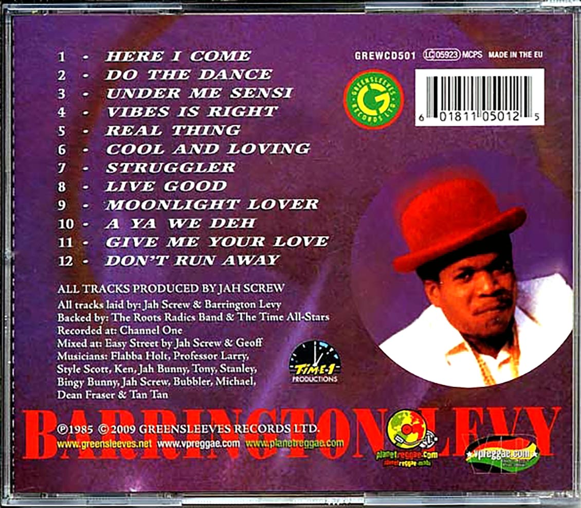 Barrington Levy - Here I Come