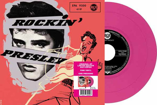 PRESLEY,ELVIS - EP ETRANGER NDEG21 - ROCKIN PRESLEY - EPA 9500 (GERMANY) (LIMITED EDITION)
