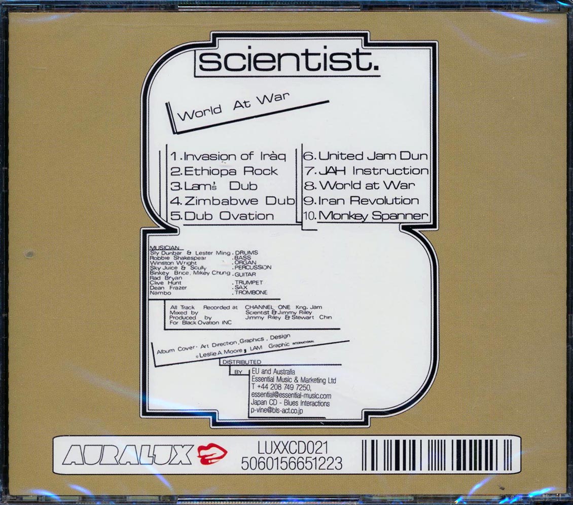 Scientist - World At War (incl. large booklet)