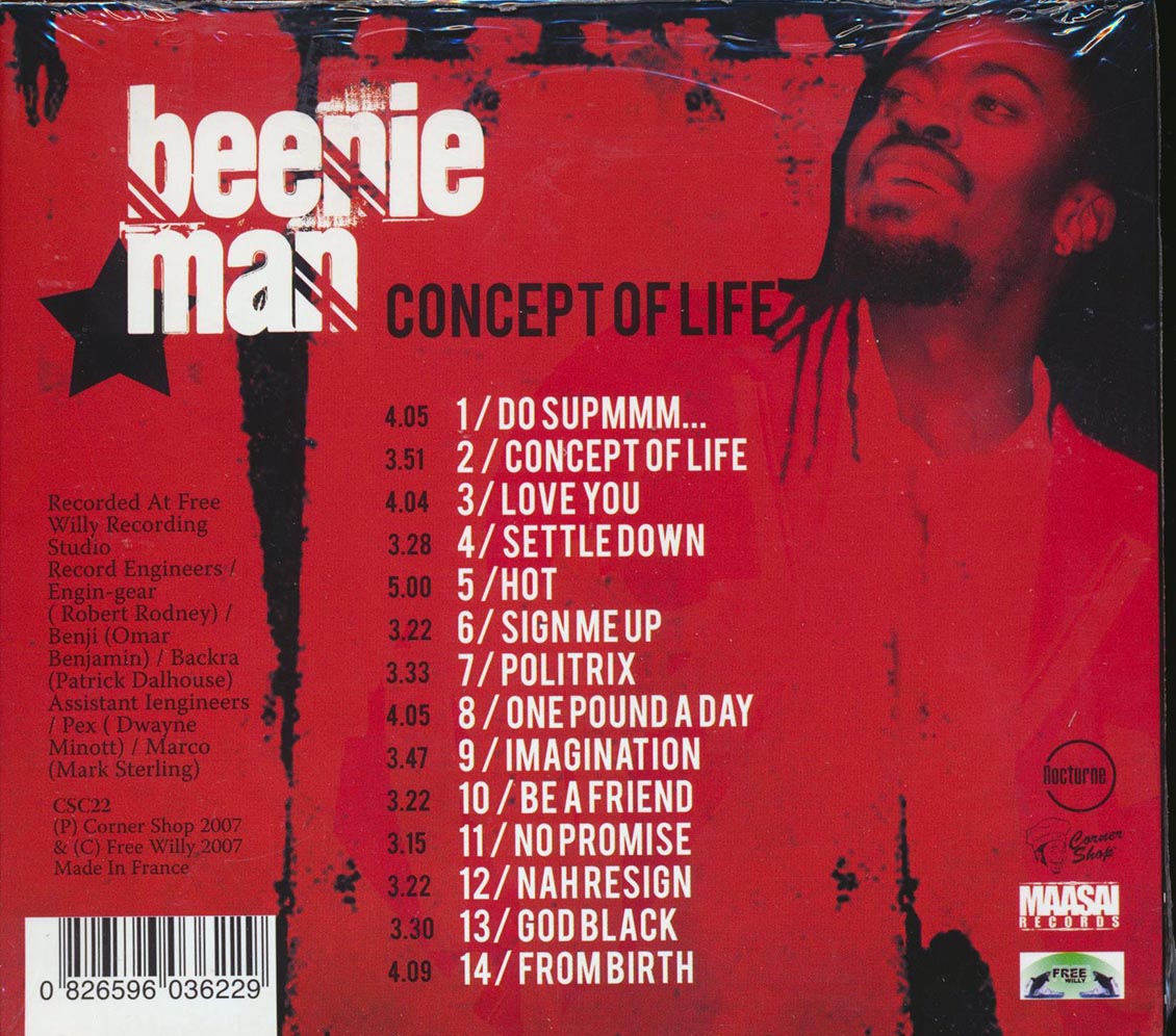 Beenie Man - Concept Of Life