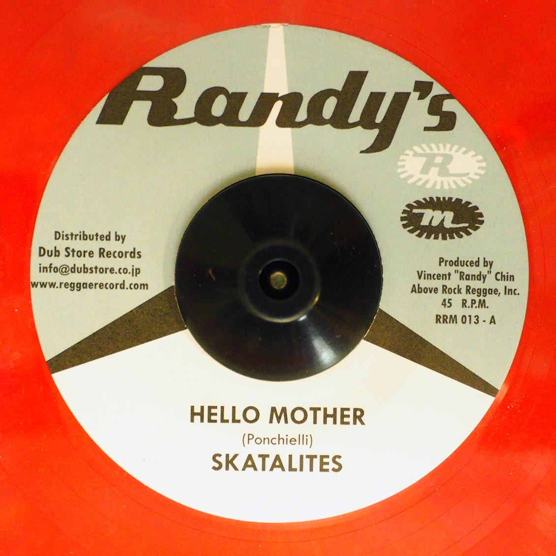 The Skatalites - Hello Mother  /  Andy & Joey - My Love (colored vinyl)