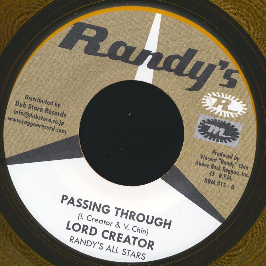 The Skatalites - Black Joe  /  Lord Creator - Passing Through (US press) (colored vinyl)