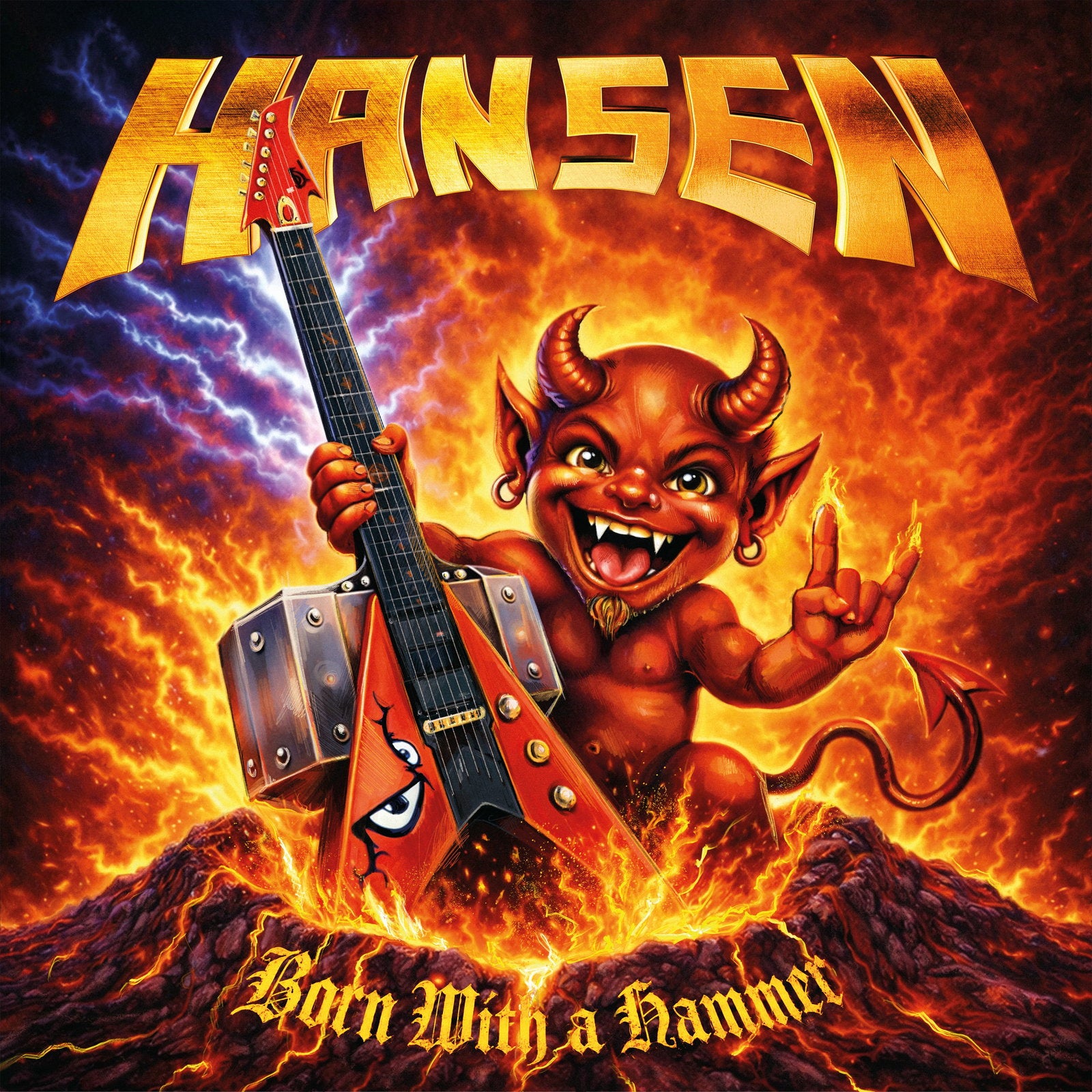 HANSEN,KAI - BORN WITH A HAMMER (180G)