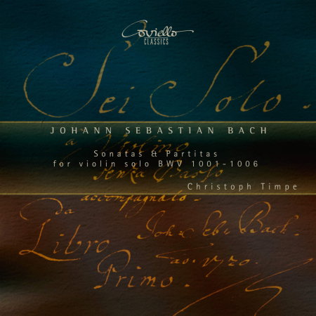 BACH,J.S. / TIMPE - SONATAS & PARTITAS FOR VIOLIN SOLO, BWV