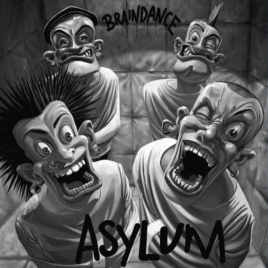 BRAINDANCE - ASYLUM (CLEAR/BLUE/WHITE CROSSED VINYL)