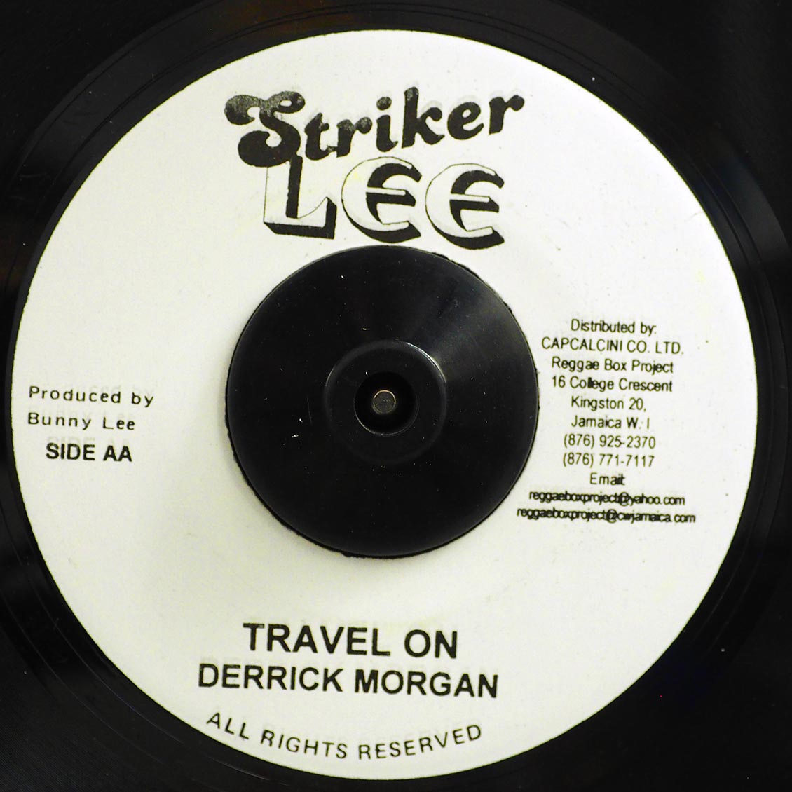 Derrick Morgan - S Corner Rock  /  Derrick Morgan - Travel On