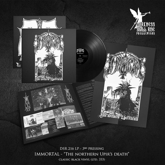 IMMORTAL - NORTHERN UPIR'S DEATH (3RD PRESS/TRANSPARENT ICE VINYL)