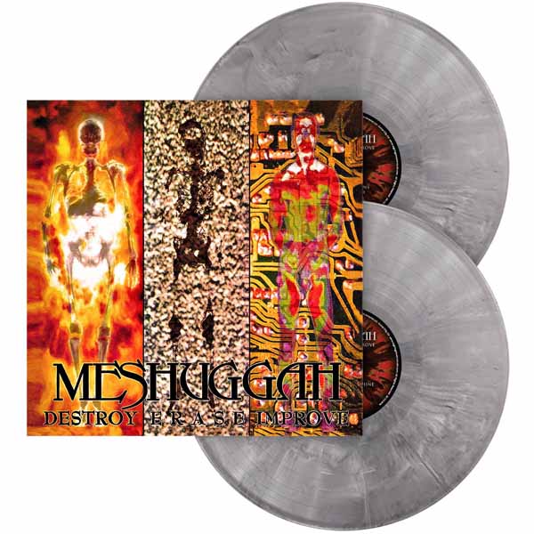 MESHUGGAH - DESTROY ERASE IMPROVE: 30TH ANNIVERSARY (2026 REMASTERED) (GRAY, BLACK WHITE MARBLE VINYL/2LP)