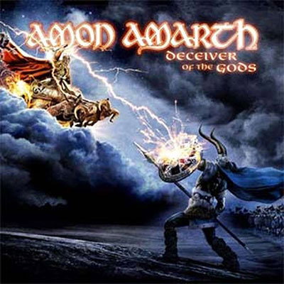 AMON AMARTH - DECEIVER OF THE GODS (ORANGE & BLUE VINYL)
