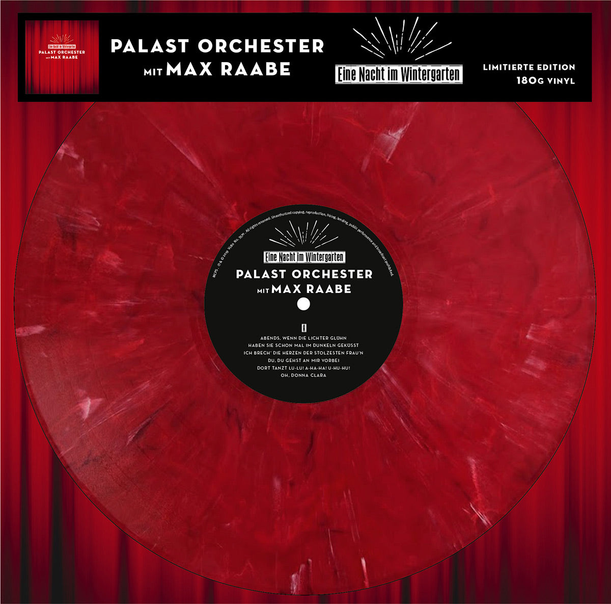 Palast Orchester mit seinem Sänger Max Raabe - Eine Nacht im Wintergarten Limited Edition