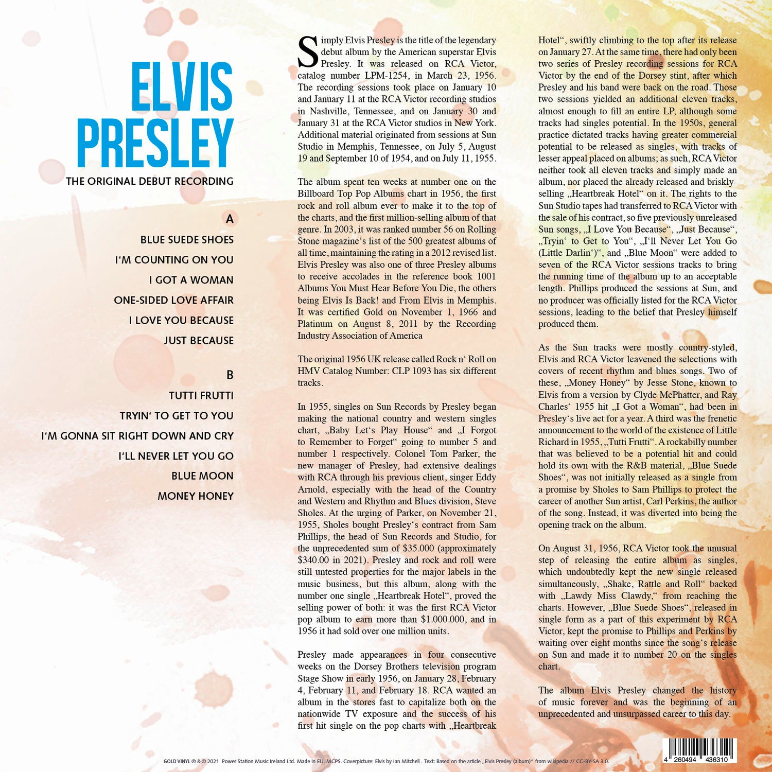 Elvis Presley - Elvis Presley Limited Edition